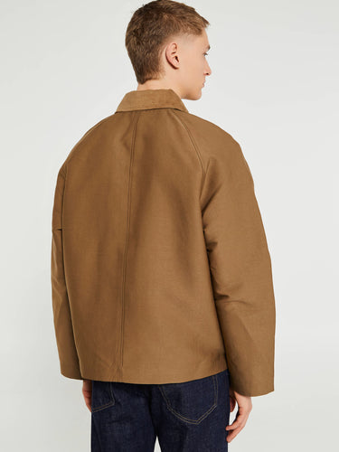 Sunflower - Short Raglan Coat in Beige