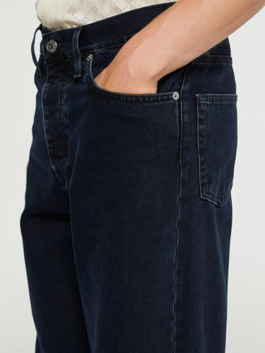 Sunflower - Loose Jeans in Blue Black