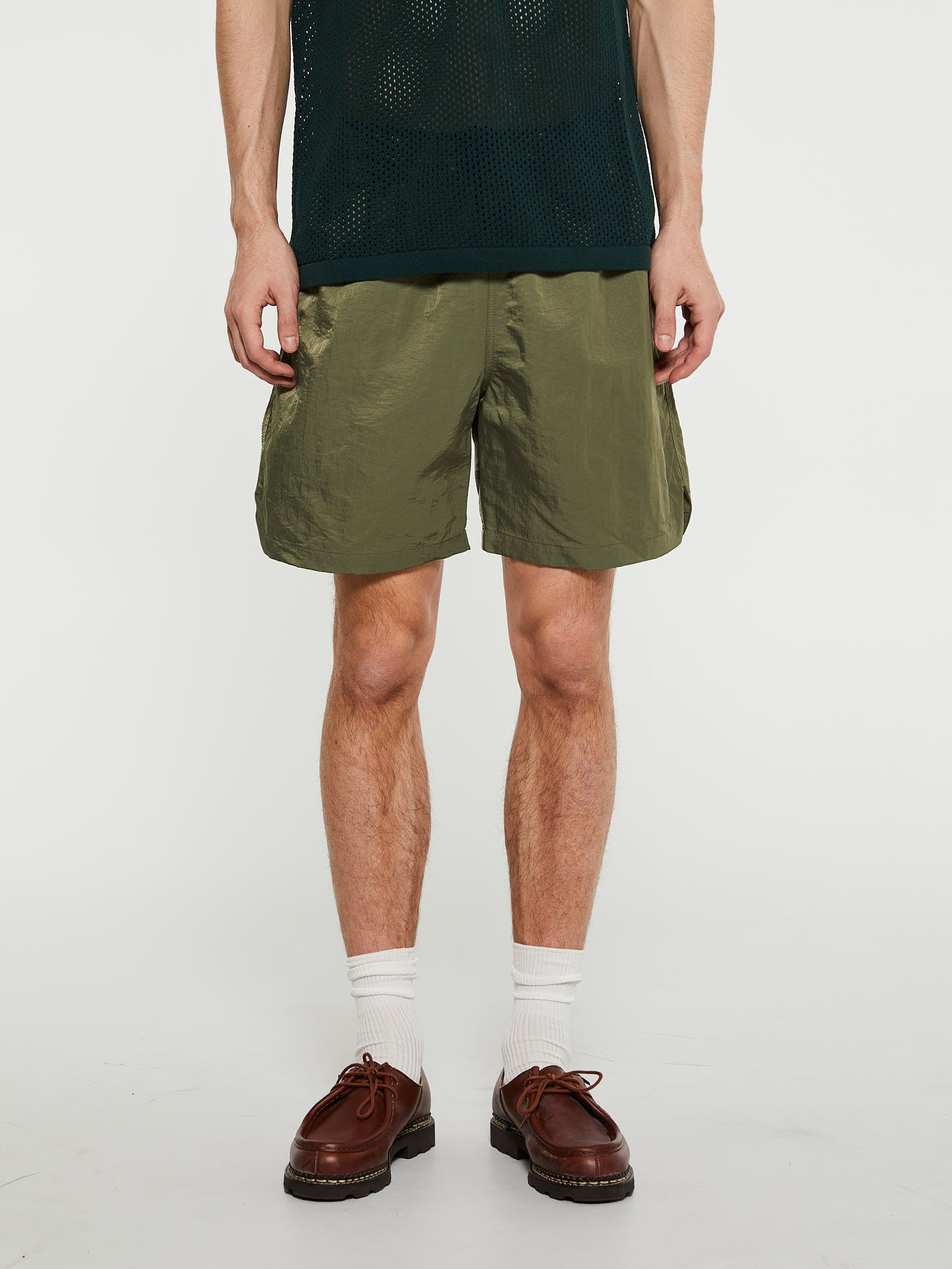 Mike Shorts in Green