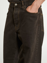 Sunflower - Wide Twist Jeans in Vintage Brown