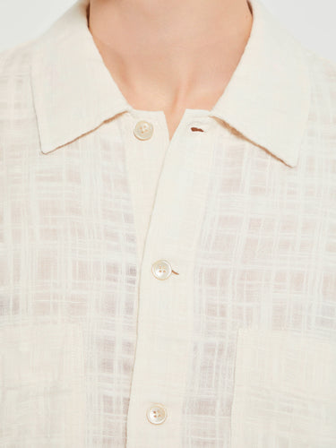 Sunflower - Adam Shirt in Off White