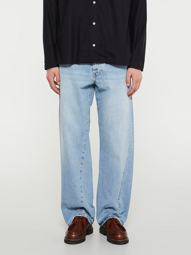 Sunflower - Wide Twist Jeans in Vintage Blue