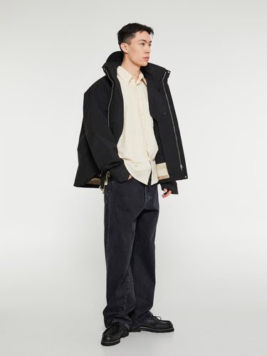 Sunflower - Wide Twist Jeans in Washed Black