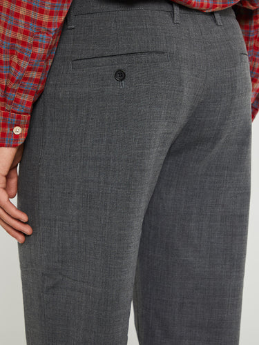 Sunflower - Flare French Trousers in Grey Melange