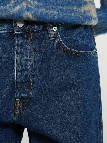 Sunflower - Loose Jeans in Rinse Blue