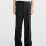 Sunflower - Wide Pleated Trouser Tropical Wool in Black