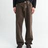 Sunflower - Loose Jeans in Vintage Brown