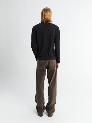 Sunflower - Loose Jeans in Vintage Brown