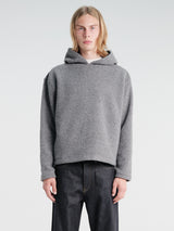 Sunflower - Wool Hoodie in Grey Melange