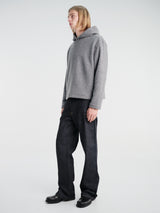 Sunflower - Wool Hoodie in Grey Melange