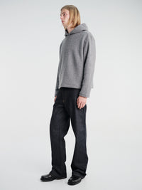 Sunflower - Wool Hoodie in Grey Melange