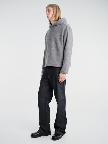 Sunflower - Wool Hoodie in Grey Melange