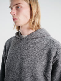 Sunflower - Wool Hoodie in Grey Melange