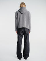 Sunflower - Wool Hoodie in Grey Melange
