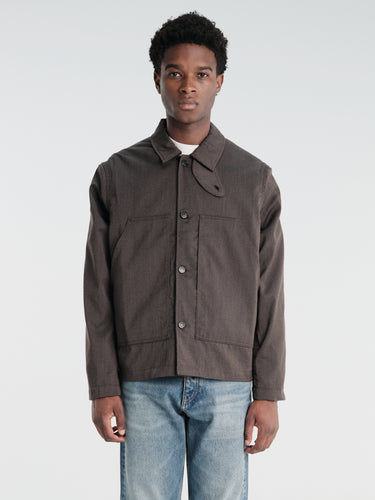 Sunflower - Labour Jacket Wool Tech in Brown