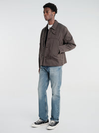 Sunflower - Labour Jacket Wool Tech in Brown