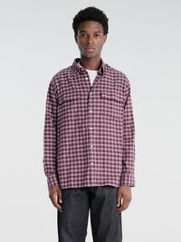 Sunflower - New Pocket Shirt in Burgundy