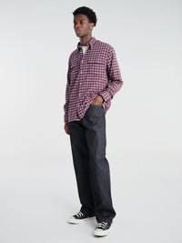 Sunflower - New Pocket Shirt in Burgundy