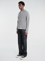 Sunflower - Alpaca Cardigan in Grey Melange