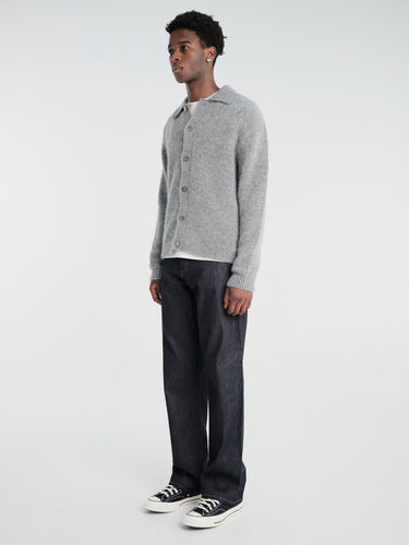 Sunflower - Alpaca Cardigan in Grey Melange