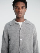 Sunflower - Alpaca Cardigan in Grey Melange