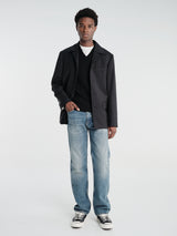 Sunflower - 4 Button Blazer Tropical Wool in Black