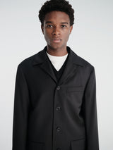 Sunflower - 4 Button Blazer Tropical Wool in Black