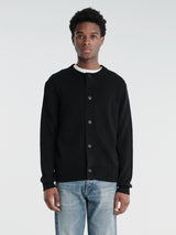 Sunflower - Moon Cardigan in Black