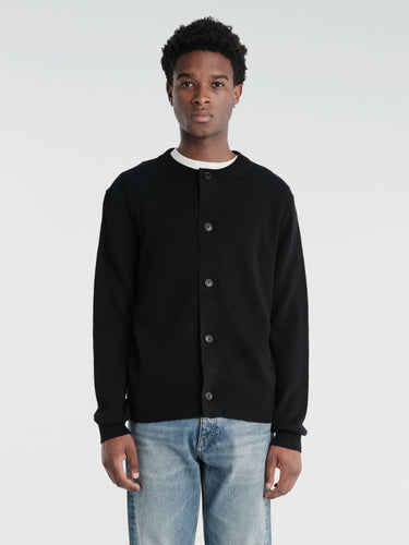 Sunflower - Moon Cardigan in Black