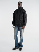 Sunflower - Winter Field Jacket Nylon in Black