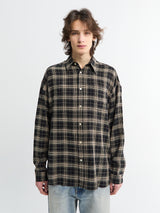Sunflower - Checked Stable Shirt in Black