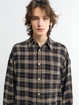 Sunflower - Checked Stable Shirt in Black
