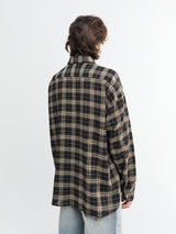 Sunflower - Checked Stable Shirt in Black
