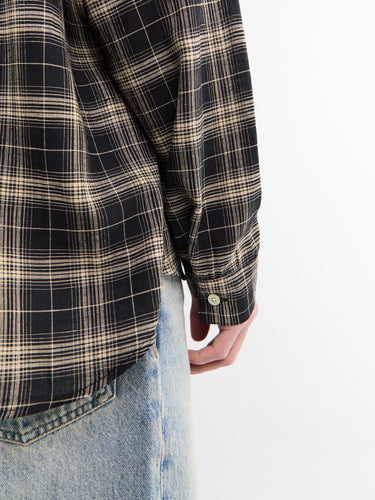 Sunflower - Checked Stable Shirt in Black