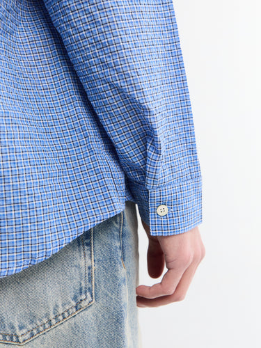 Sunflower - Check Stable Shirt in Blue