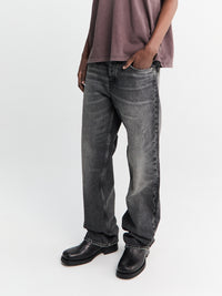 Sunflower - Loose Jeans in New Black Worn