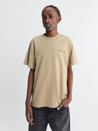 Logo T-Shirt in Taupe