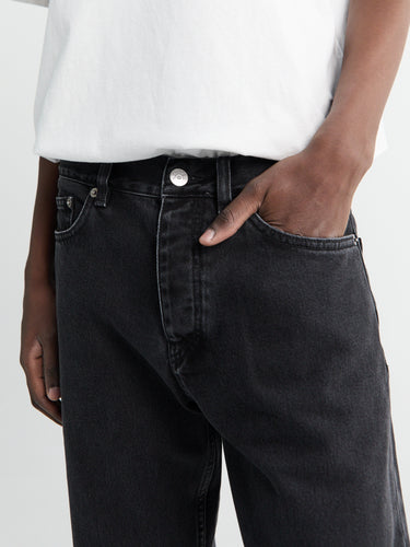 Standard Jeans in Washed Black 2