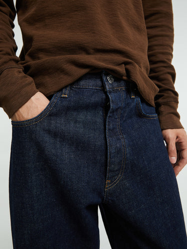 Sunflower - Wide Twist Jeans in Simple Rinse Blue