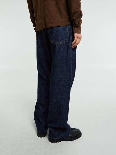 Sunflower - Wide Twist Jeans in Simple Rinse Blue