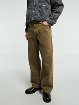 Sunflower - Wide Twist Jeans in Vintage Khaki