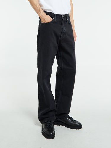 Sunflower - Loose Jeans in Washed Black