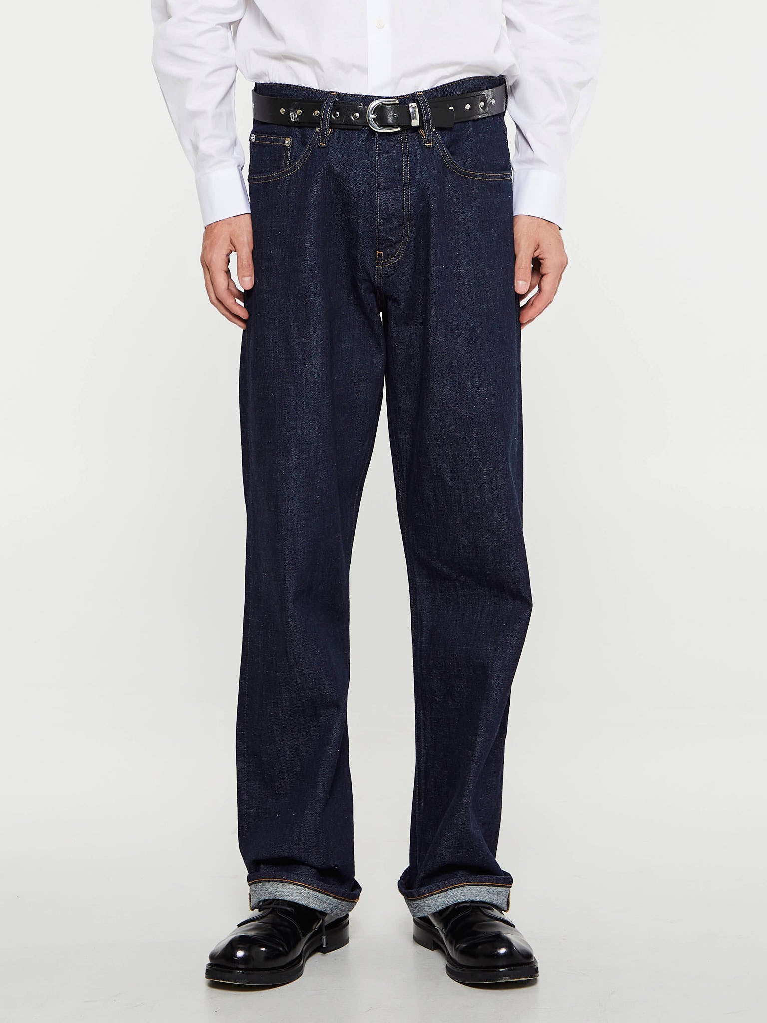 Sunflower - Loose Jeans in Simple Rinse Blue