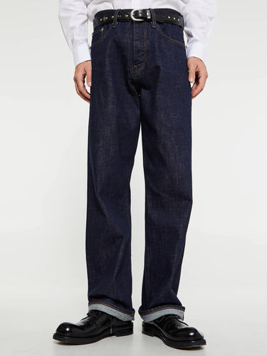 Sunflower - Loose Jeans in Simple Rinse Blue