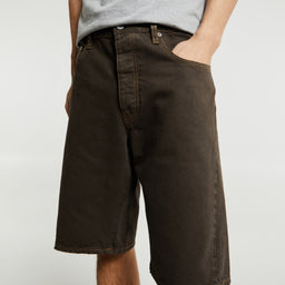 Sunflower - Wide Twist Shorts in Vintage Brown