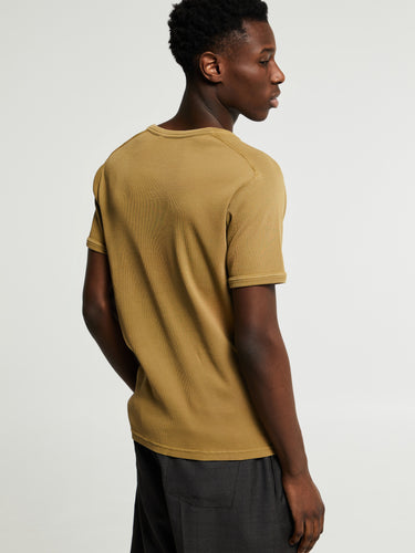 Sunflower - Rib T-shirt in Khaki