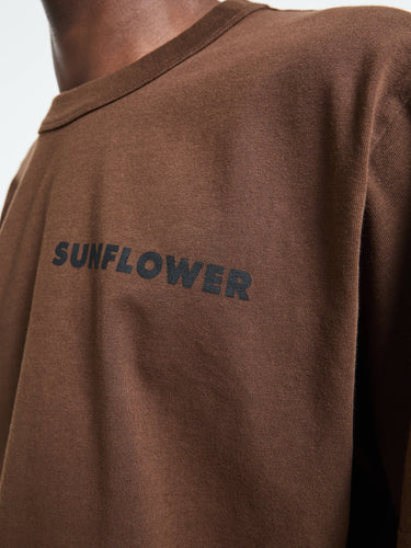 Sunflower - Master Logo T-Shirt in Brown