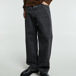 Sunflower - Wide Twist Jeans in Black Stone