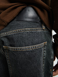 Sunflower - Wide Twist Jeans in Black Stone