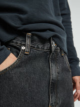 Sunflower - Super Wide Jeans in Black Stone